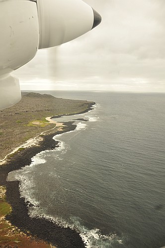 Anflug auf Isabela