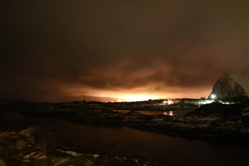 Die Lofoten brennen...?