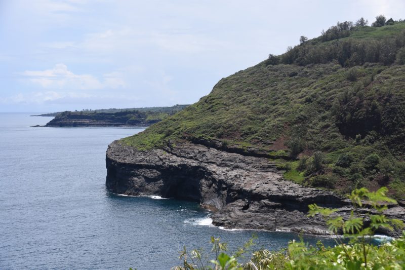 Ostküste bei Kilauea - nach Süden geschaut