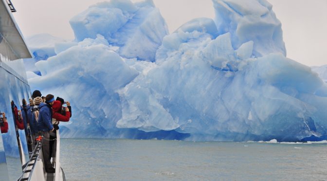 Eisberg vor dem Uppsala Gletscher