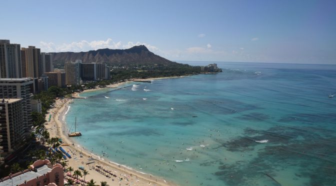 Blick zum Diamond Head
